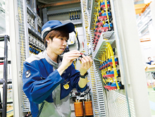 産業プラント事業の様子