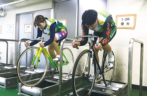 日々のトレーニングの様子