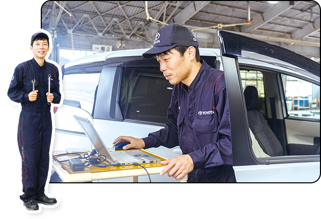 サービスエンジニア(自動車整備士)