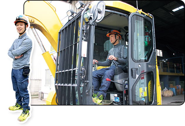 リサイクル施設スタッフ