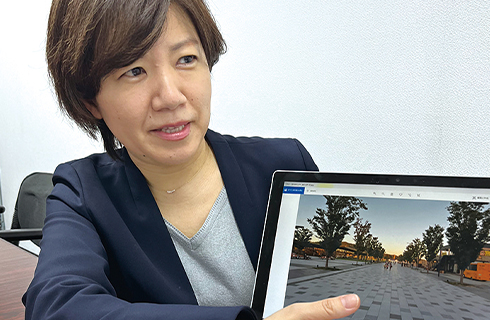 営業推進部の様子
