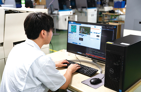 製品設計の様子
